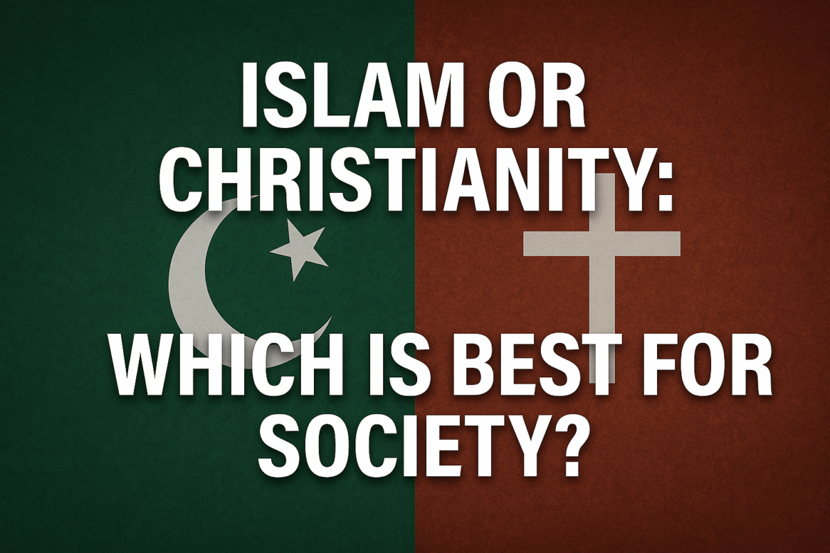 ISLAM OR CHRISTIANITY: WHICH IS BEST FOR SOCIETY? (Opening Statement)